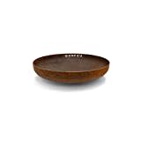 BonFeu BonBowl Ø80 cm Acciaio Corten Bracierie - Robusta Bocchetta di Fuoco - Braciere da Giardino - Realizzato in Acciaio Corten di Alta Qualità - Opzionale. Grill/Cottura - 80x80x20 cm