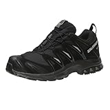 Salomon XA Pro 3D Gore-Tex Scarpe Impermeabili da Trail Running e Escursionismo da Uomo, Stabilità, Aderenza, Protezione a lungo termine, Black/Black/Magnet, 44 2/3 EU