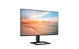 PHILIPS 24E1N1300AE - Monitor Full HD da 24 pollici, altoparlante, regolabile in altezza (1920x1080, 100 Hz, HDMI, USB-C (65W PD), Hub USB) nero