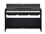 Yamaha ARIUS YDP-S35 Digital Piano - Pianoforte Digitale da Casa per Dilettanti, Design Moderno ed Elegante, Suonabilità Autentica del Pianoforte Acustico, Nero