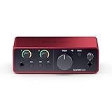 Focusrite Scarlett Solo (4° gen.), interfaccia audio USB per chitarristi, cantanti o produttori - Registrazioni professionali ad alta fedeltà e tutto il software necessario