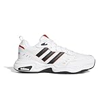 adidas Strutter Shoes, Sneaker Uomo, Ftwr White Core Black Active Red, 42 EU