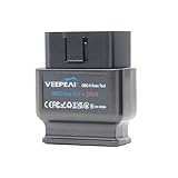 Veepeak - Scanner OBDCheck BLE + Bluetooth 4.0 OBD II, per iOS e Android, strumento di scansione diagnostico per auto, con funzione di lettura di codici, per veicoli universali OBDII/EOBD