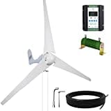 ECO-WORTHY 400W 12V generatore eolico kit di potenza con 20A 12/24V regolatore di carica ibrido per marine/famiglia/ibrido solare sistemi di energia eolica