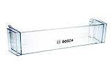 ERICAMBI, Balconcino Mensola Portabottiglie per Frigorifero Adatto per Bosch, Compatibile con Neff 709646, Lunghezza 434 mm x Profondità 120 mm x Altezza 95 mm, KCE40AW KDV KG36 KGN KGV KSV