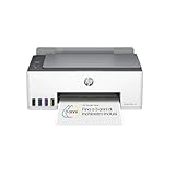 HP Smart Tank 5105 1F3Y3A, Stampante Multifunzione a Colori, Serbatoio d'Inchiostro ad Alto Volume di Stampa, Fino a 6000 Pagine (Nero) e 6000 Pagine (Colore), F/R manuale, USB, Wi-Fi, Bianca