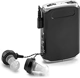 Dispositivo audio - Dispositivo Pocket Sound Voice Enhancer con Duo Mic/Ear Plus Set di cuffie e microfono extra, dispositivo personale di MEDca