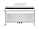 Yamaha ARIUS YDP-145 Digital Piano - Pianoforte Digitale da Casa per Dilettanti, Design Classico ed Elegante, Suonabilità Autentica del Pianoforte Acustico, Bianco