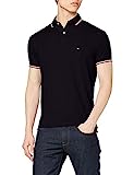 Tommy Hilfiger Core Tommy Tipped Slim Polo Mw0mw13080, Polo a maniche corte Uomo, Blu (Desert Sky), L