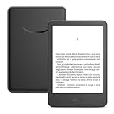 Nuovo Amazon Kindle (16 GB)| Il più leggero e compatto, con schermo antiriflesso, cambio pagina più rapido, illuminazione frontale regolabile, batteria di lunga durata| Con pubblicità| Nero