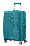 American Tourister Soundbox - Valigia espandibile Spinner M, 67 cm, 81 L, Verde (Jade Green)