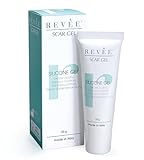 REVÉE Scar Gel Crema Cicatrici Chirurgiche - 100% Silicone, Gel Topico per Cicatrici, Crema Cicatrizzante Ferite, Gel Cicatrici