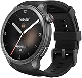 Amazfit Balance Smartwatch 46 mm, Pagamento NFC, AI Fitness Coach, Batteria di 14 Giorni, Monitoraggio del Sonno e della Salute, GPS, 150 Modalità Sportive, Chiamate Bluetooth per Android e iPhone