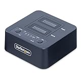 StarTech.com Duplicatore di unità M.2 NVMe 1:1 autonomo da 90 GBpm, docking station per 2 drive M.2, USB-C 3.2 20 Gbps