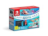 Nintendo Switch (blu neon/rosso neon) con Gioco Switch Sports preinstallato e 12 Mesi Switch Online