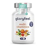 Multivitaminico Completo, Integratore Vitamine 450 Compresse Scorta per più di 1 Anno, Integratore Multivitaminico, Multivitamine e Minerali, con Vitamine A,B,C,D3,E, Calcio, Zinco, Selenio