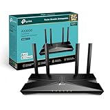 TP-Link Archer AX58 AX3000Mbps Router WiFi 6 Dual-Band, 4 Porta Gigabit, 2402Mbps su 5 GHz e 574Mbps su 2,4 GHz, 4 Antenne Ad Alto Guadagno, Parental Control, Rete Ospiti, QoS, EasyMesh, WPA3, Alexa