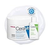 CeraVe Kit Corpo e Viaggio, Crema Idratante Viso e Corpo, Per Pelle Secca, Con Acido Ialuronico, 340 g + Detergente Idratante Viso da Viaggio, Per Pelli da Normali a Secche, 20 ml