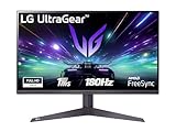 LG UltraGear 24GS50F Monitor Gaming 24" FHD (1920x1080), 180Hz, 1ms, AMD FreeSync, HDR 10, HDMI 1.4, DisplayPort 1.2, Uscita Cuffie, Flicker Safe, Nero