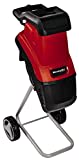 Einhell GC-KS 2540 Biotrituratore elettrico a lame (220-240 V, 50 Hz, 2500 W, diam. Max ramaglie 4 cm, incl. 2 coltelli reversibili lame speciali, pestello e sacco raccolta)