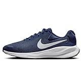 Nike Fb2207 Revolution 7 Uomo, Midnight Navy, Pure Platinum-Black-White EU 44