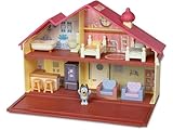 Giochi Preziosi Bluey - Personaggio Set Casa Su Due Piani Con Cucina Soggiorno Camera E Bagno Completamente Arredata; Per Bambini A Partire Da 3 Anni, BLY04010