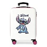 Disney Adorable Stitch Bagagli- Bagagli per bambini Bambine e ragazze Bianco/ Rosa