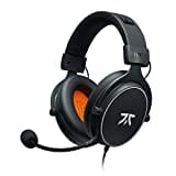 Fnatic REACT - Cuffie da gioco per Esports con driver da 53mm, struttura in metallo, suono stereo preciso, microfono staccabile, Jack da 3.5mm (PC, PS4, PS5, XBOX ONE, XBOX SERIES X, playstation 4)