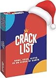 CRACK LIST I Divertente Gioco da Tavolo per Tutta la Famiglia I Gioco di Carte I 2-8 Giocatori I 10+Anni I Durata media: 30 min I Gioco di Società per li Amici I Italian