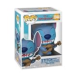 Funko Pop! Disney: Stitch With Ukulele - Disney: Lilo & Stitch - Figura in Vinile da Collezione - Idea Regalo - Merchandising Ufficiale - Giocattoli per Bambini e Adulti - Movies Fans