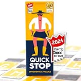 ATM Gaming QUICKSTOP - Gioco di Società per Famiglia ed Amici - Gioco di Carte - Perfetto per Creare Atmosfera - Da 2 a 7 Giocatori - Italiano