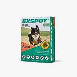 Exspot 2ml - Gocce Antiparassitario Cane - Pipette Antiparassitario Cani Per Cani Di Taglia Grande. Protegge Da Zecche, Pulci, Pappataci, Pidocchi E Zanzare.