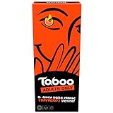 Hasbro Taboo Uncensored, Gioco da Tavolo e di Società per Soli Adulti, Giochi per Feste con Amici da 18 Anni in su, Domande e Indovinelli Fino a 10 Giocatori, Regali di Natale e per le Festività