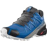 SALOMON Speedcross , Scarpe da escursionismo, Uomo, Skydiver / Black / White, 43 1/3 EU