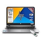 HP, Probook, Pc Portatile Notebook Intel i5-6th, Display HD da 15,6", Ram 16Gb, SSD 512Gb, Pacchetto Libre, W10 Chiavetta FInger Print (Ricondizionato)