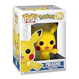 Funko Pop! Games: Pokemon - Happy Pikachu - Figura in Vinile da Collezione - Idea Regalo - Merchandising Ufficiale - Giocattoli per Bambini e Adulti - Video Games Fans - Figura per i Collezionisti