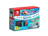 Nintendo Console Switch + Switch Sports Set Switch Sports preinstallato, fascia per la gamba, 3 mesi Switch Online