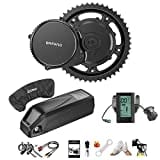 Bafang Kit di Conversione Bici Elettrica Motore Centrale 750W 48V Batteria 17.5Ah per Bici da Strada di Montagna, Motore Centrale BBS02B Convertitore eBike Fai da Te per Uomo Donna, BB100mm