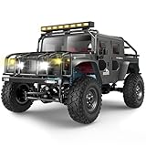 SIMREX 1/12 Scala All-Terrain macchina telecomandata, 20 km/h, 4WD Veicolo con Telecomando 2.4GHz, IPX4 Impermeabile RC Auto Offroad con Batteria Ricaricabile, per Bambini e Adulti