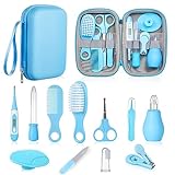 Lictin Set per la Cura del Bambino - 12 Pezzi Beauty BabyCare, prodotti per l'infanzia, set per la cura del bambino da viaggio e di uso quotidiano (Blu)