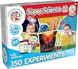 Science4you - Super Laboratorio di Scienza per Bambini +8 Anni - 150 Esperimenti Scientifici per Bambini: Laboratorio Slime, Vulcano Giocattolo - Giochi Educativi i Scientifici per Bambini +8 Anni