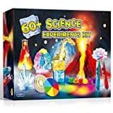 UNGLINGA 60+ Esperimenti Scientifici per Bambini, Kit Scienziato Piccolo Giochi Bambino, Chimico Laboratorio Chimica, Vulcano in Eruzione, Colore Magico