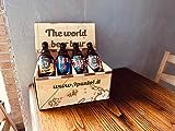 BOX DEGUSTAZIONE GIRO DEL MONDO IN 8 BIRRE - 8 bottiglie di birra artigianale Italiana da 33 cl FORMATO da 8 differenti stili di birra, 1 bottiglia per ogni stile.