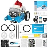 Makeblock mbot Robot Programmabile Bambini, Coding Robot Giocattolo Compatibile con Programmazione Scratch e Arduino, Kit Robot da Costruire, Robotica Educativa per Bambini 6+ Anni - Blu