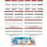 AUKENIEN 14 Valori 300 Pezzi Assortimento diodi Kit Diodo di Commutazione Schottky Raddrizzatore Recupero Rapido 1N4148 1n4001 1N4004 1N4007 1N5404 1N5406 5408 1N5817 5819 5822 FR107 207 RL207 UF4007