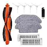 10 Pezzi Set di Accessori di Ricambio per Aspirapolvere, Robot Vacuum-Mop 2s Ricambi Accessori, Parti di Ricambi Panno Microfibra Compatibili Xiaomi Mop 2S/XMSTJQR2S/STYJ02YM/B106CN