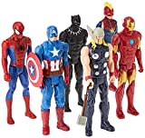 Hasbro Marvel - Titan Hero Series, confezione multipla con 6 action figure da 30 cm, ispirate ai fumetti Marvel, per bambini e bambine dai 4 anni in su