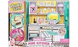 MGA's Miniverse Make It Mini Kitchen - Gioco con Cucina Fai-da-Te e Luce UV, ricetta misteriosa, Gioco in Resina ed Esclusive Mini-Piastre da Forno - Non edibile - Richiede batterie - età 8+ Anni