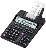 CASIO HR-150RCE Calcolatrice scrivente portatile, Display a 12 cifre, Stampa 2.0 righe/sec., Nuove funzioni check & correct, Funzioni After print e re-print