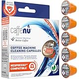 Caffenu | Compatibile Capsule Per La Pulizia Del Caffè Caffenu | Compatibile con il sistema per Nespresso | Detergente macchina caffè | Completa il tuo kit da barista